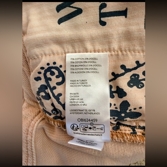 Free People We The Free Pink Osaka Jeans - Picture 3 of 7